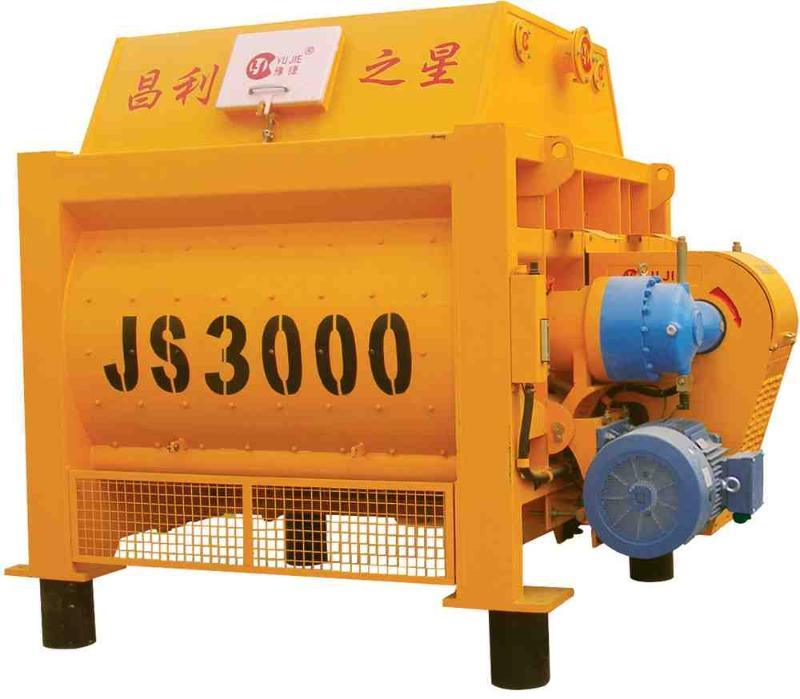 昌利JS3000双卧轴混凝土搅拌机