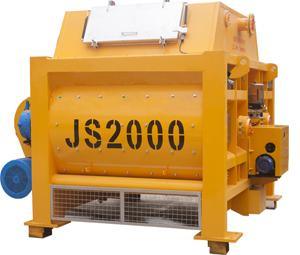 JS2000滚筒式混凝土搅拌机